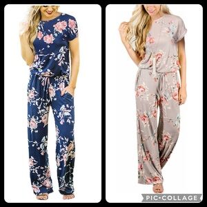 Floral Printed Jumpsuit